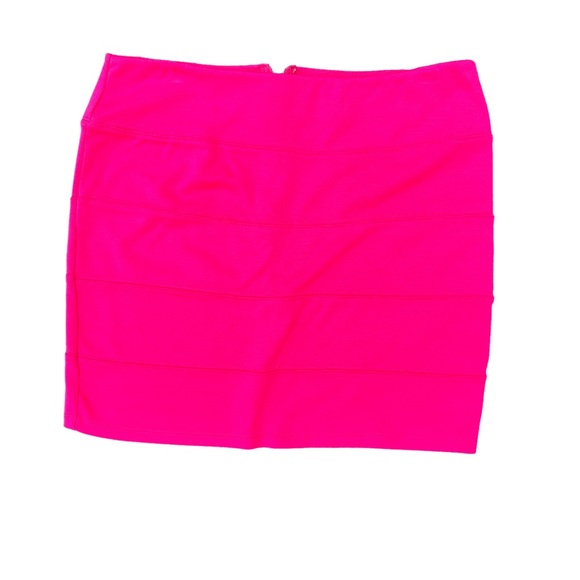 Trouvé Skirt Bundle Ribbed Stretch Short Zip Closure Pink Blue Large - Picture 2 of 11